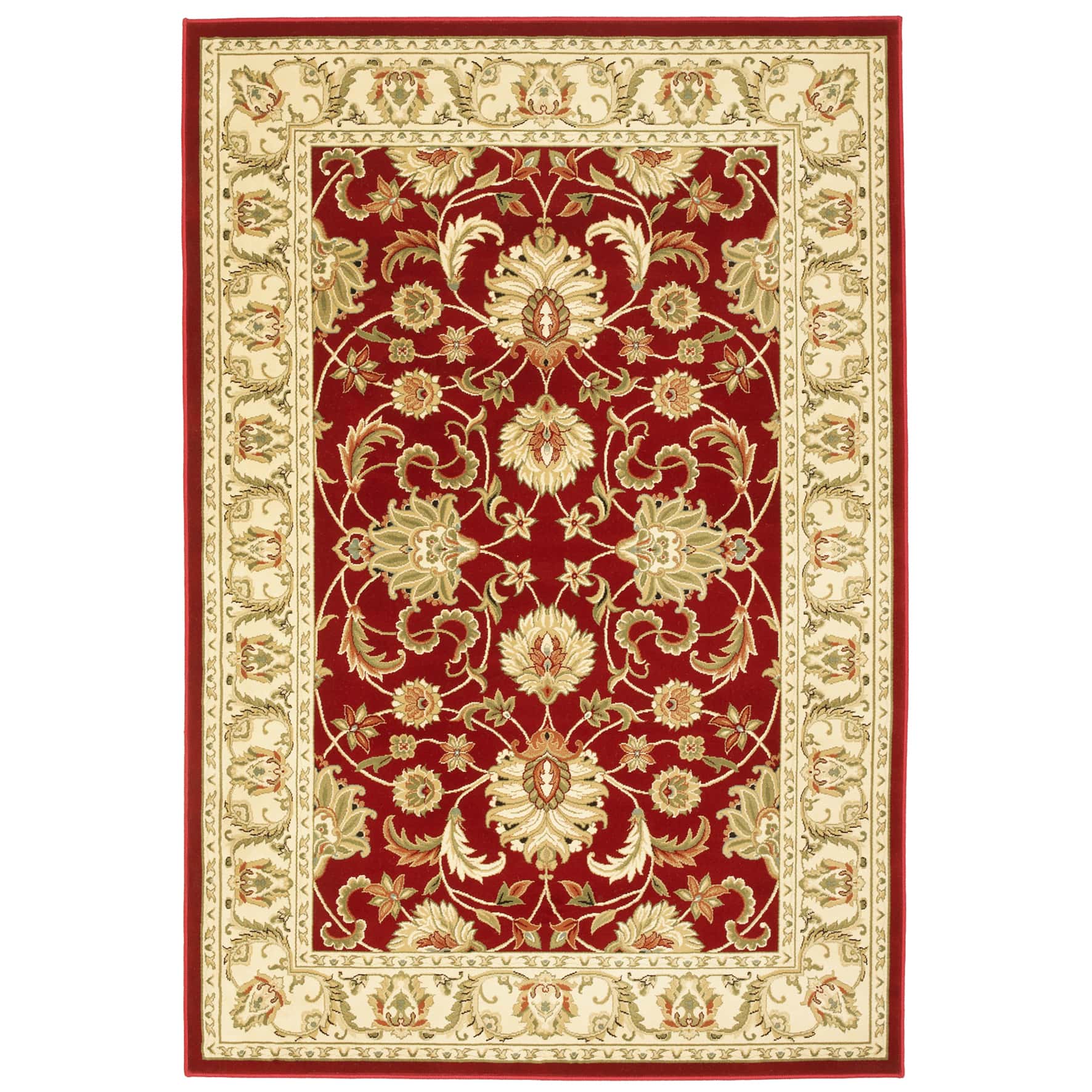 Kendra 45 M Red Traditional Rug